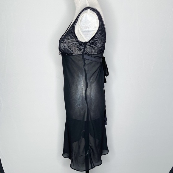 Y2K J.Lo by Jennifer Lopez for Yamamay Vintage Sheer Lace Chemise Nightie Small - Picture 5 of 9